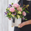 Arrangement made with the finest flowers