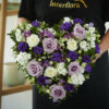 Lovely Lilac Heart Flowers