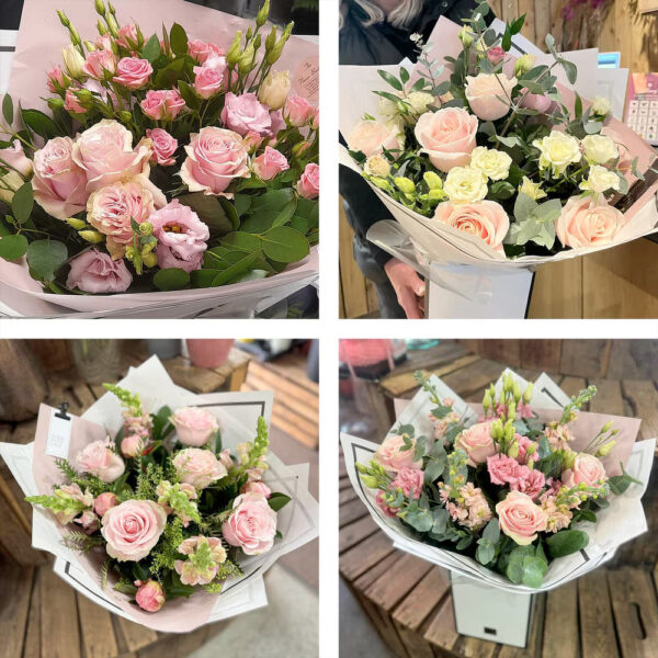 Beautiful Simple Pink Flower Bouquet