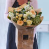 Hand-tied made with the finest flowers